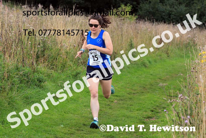 Senior Women, Farringdon Cross Country Relays, Sunderland.  Photo: David T. Hewitson/Sports for All Pics